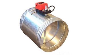 Motorised In-Line Damper D125 SPRING RETURN MILD125SR - Dampers - Plastic & &hellip;