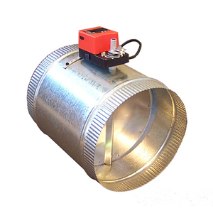 Motorized In-Line Damper Galv 200dia MILD200 - Dampers - Plastic & Metal Online NZ Depot
