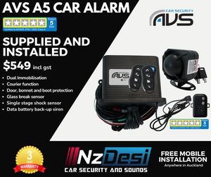 Products: 5 Star Insurance Approved car alarm