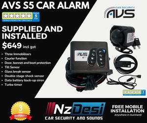 Avs 3010+ Car Alarm Installed & Free Callout