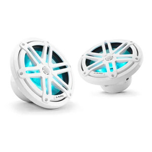 Jl Audio M6-650x-c-gwgw 6.5″ Marine Coaxial Speakers Gloss White Classic Grille