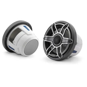 Products: Jl Audio M6-770x-s-gmti 7.7″ Marine Coaxial Speakers Gray Titanium Sport Grille
