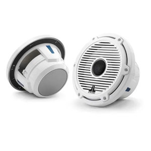 Products: Jl Audio M6-770x-s-gwgw 7.7″ Marine Coaxial Speakers Gloss White With Titanium Sport Grille