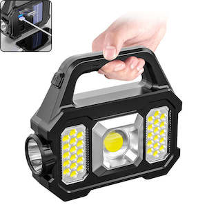Camping: Emergency Light Solar/USB Powered