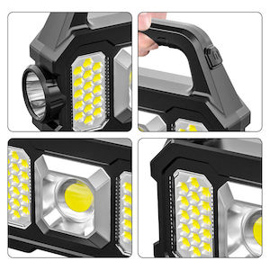 Camping: Solar Powered Emergency Light