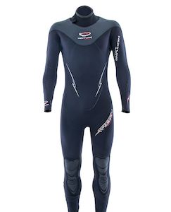 Wetsuits: Neptune Escape Semi-Dry Mens Dive Wetsuit 7/5mm Size 3 /Medium