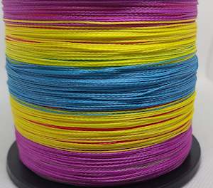 1000m Meanfish x8 Super Braid Fishing Line - Multi