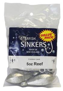 Reef Sinkers: Starfish Reef Sinkers - Value Packs