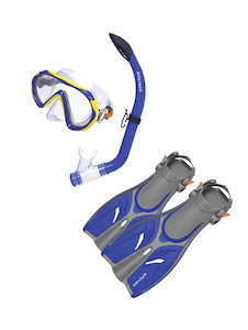 Snorkels: IMMERSED Junior waterborne Mask Snorkel and Fin set