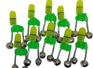 Rod Accessories: Red Lighted Fishing Bite Alarms By MeanFish