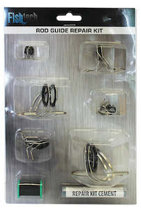 Rod Accessories: Fishtech 12-Piece Rod Guide Repair Kit
