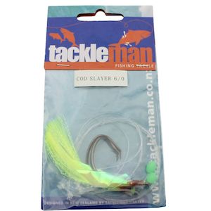 Cod: Cod Slayer 6/0 Flasher Rig Mutsu Hooks