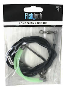 Fishtech Cod Long Shank Rig (2 hook)