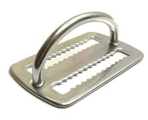 Weight Belt Accessories: Weight Belt Keeper With Welded D-Ring for Weight Belts