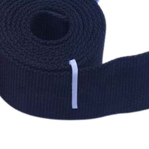 Weight Belt Accessories: Weight Belt Webbing Per Metre- Black