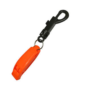 Safety Devices: Outdoor Survival Whistle with Lanyard Clip