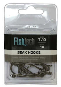 Beak Hooks: Fishtech Beak Hooks 7/0 (10 per pack)