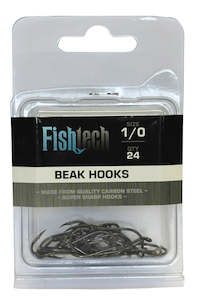 Beak Hooks: Fishtech Beak Hooks 1/0 (24 per pack)