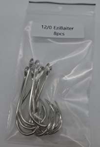 Ez Baiter Circle Hooks 12/0 (Pack of 8)