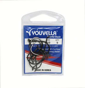 Circle Hooks: Youvella Circle Hooks 3/0 (9 PER PACK)