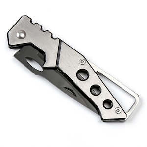 Fishing Knives: Pocket Knife with Stainless Steel Silver Handle