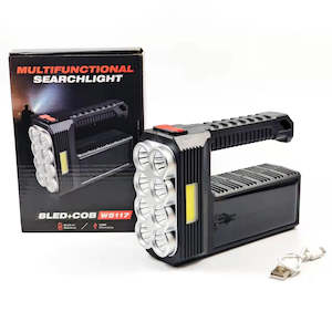 Solar Powered Super Bright LED Flashlight