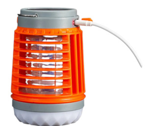 Outdoor Lights: Rechargeable 3 in 1 Mosquito Zapper - Lantern & Torch USB / Solar