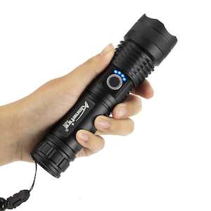 Outdoor Lights: Outdoor Flashlight - Multi Fuction - USB Charged