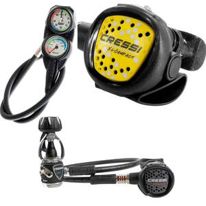 Diving Gear: Cressi MC9 Complete Regulator & Console Set