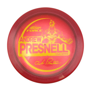 Limited Edition Discs: Discraft Force - Andrew Presnell - Tour Series - Z Line - Red