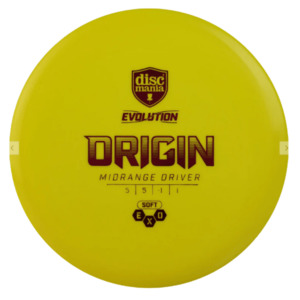 Beginner Mid Ranges: Discmania Origin - Soft Exo Line