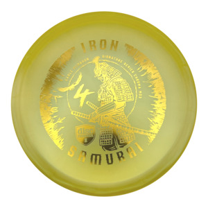 Limited Edition Discs: Discmania Iron Samurai 4 - Eagle McMahon Signature - MD3 - Chroma C Line - Yellow