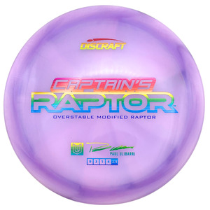 Captains Raptor: Discraft Captain's Raptor - Z Swirl Line - LIght Purple