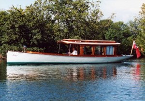 Landamores Frolic 36 Luxury Electric Launch – NZ Electric Boat Co