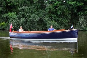 Products: Landamores Mayfly 21 – NZ Electric Boat Co