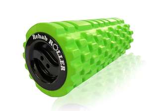 Products: Rehab Foam Roller 33cm Green - NZ Fitness Gear