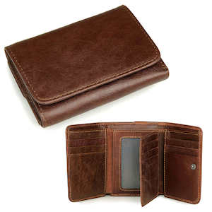 Men's RFID Leather Wallet – Secure and Stylish