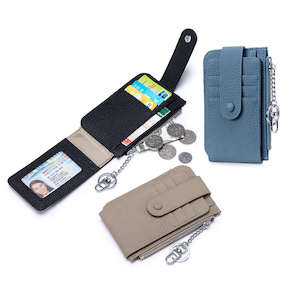 Wallets: Compact Leather Card Holder – Slim Wallet