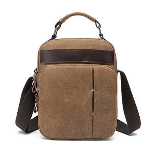 Canvas Crossbody Bag – Lightweight Everyday Shoulder Satchel