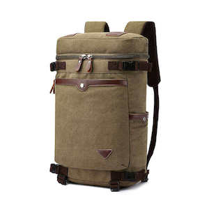 Mens Backpacks: Outdoor Canvas Travel Backpack Bag 30L