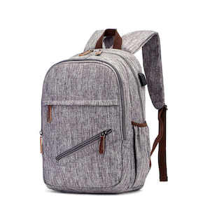 Mens Backpacks: Waterproof 15.6 Inch Laptop Backpack with USB