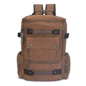 Mens Backpacks: Stylish and Functional Canvas 15.6 Inch Laptop Backpack