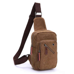 Mens Sling Bum Bags: Canvas Sling Bag for Men & Women | Versatile Chest Bag