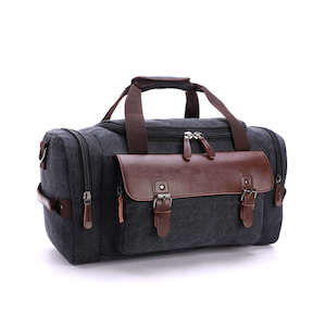 Duffle Bags: Small Canvas Travel Duffle Bag - 26L