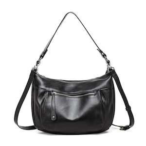 Womens Bags: Leather Shoulder Crossbody Bag – Everyday Style