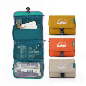 Travel Bags: M Square Hanging Travel Toiletry Bag - Foldable Design