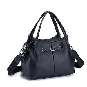Elegant Leather Handbag – Versatile Shoulder & Crossbody Bag
