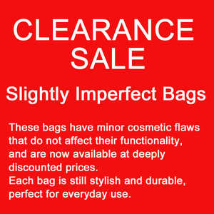 New Arrivals: Clearance Sale: Slightly Imperfect Bags