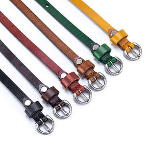 New Arrivals: Leather Skinny Belt – Adjustable Slim Waist Belt