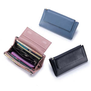 Soft Leather Women's Long Wallet